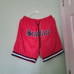 Reason Red Athletic Men's Shorts